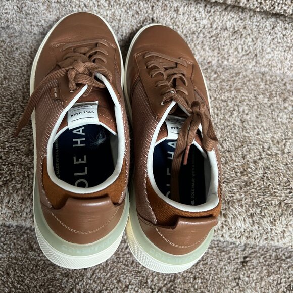 Cole Haan Men\'s Brown leather Lace-up Shoes main image 8